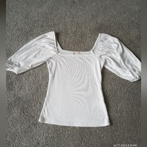 Used So Quarter Length Sleeve Tee Shirt Size xs